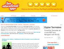 Tablet Screenshot of funeducationalapps.com